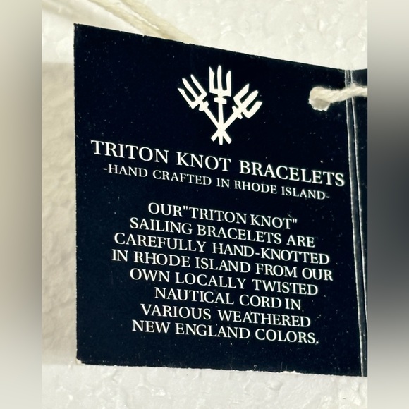 NWT Kiel James Patrick  Handcrafted Triton Knot  Bracelet - Picture 8 of 9